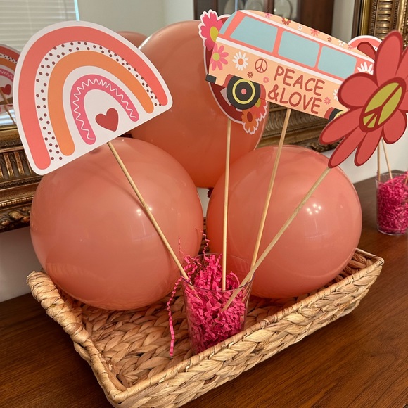 EUC One Groovy Baby First Birthday Decor Lightly Used - Picture 3 of 9